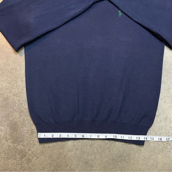 Vintage Polo Ralph Lauren Cotton V Neck Pullover Sweater - Picture 8 of 8